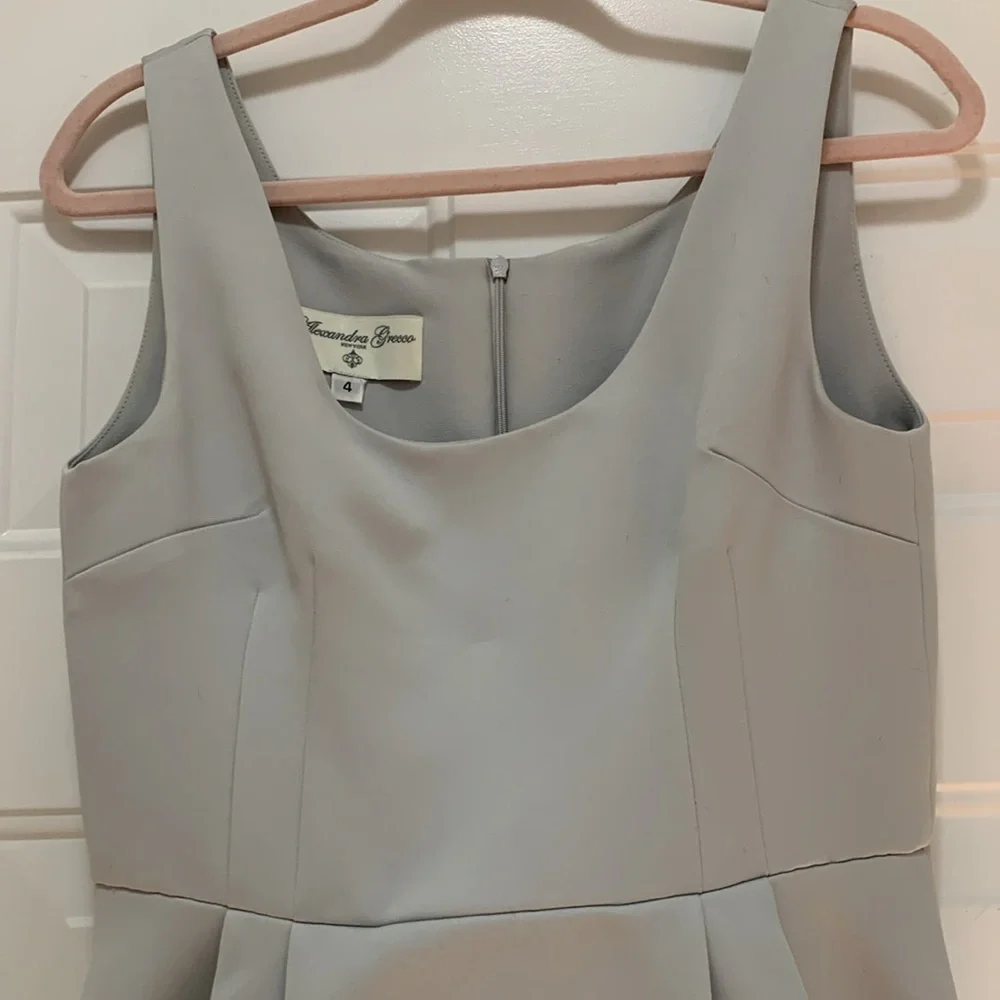Alexandra Grecco silver size 4 cocktaill dress - Picture 3 of 7